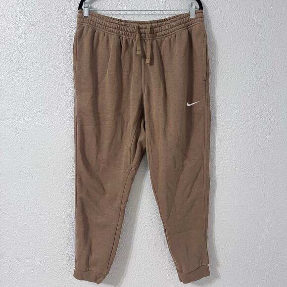 Nike Other - Nike Sportswear Club Fleece Tapered Joggers Men's XL Tan Brown 826431-258